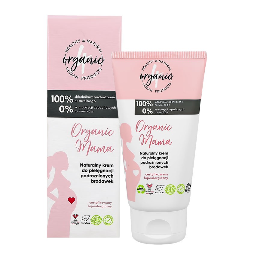 Крем для сосков 4ORGANIC ORGANIC MAMA успокаивающий 50 мл