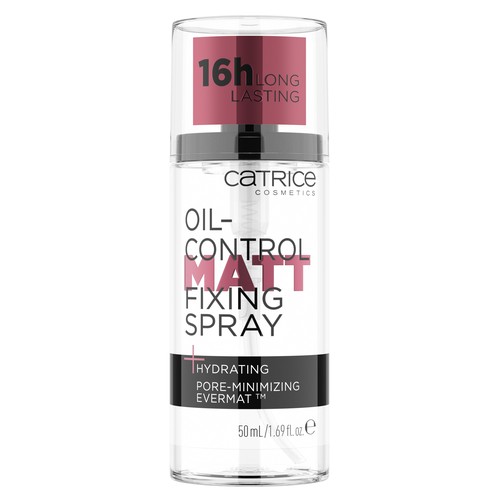 Спрей для лица CATRICE OIL-CONTROL MATT FIXING SPRAY фиксирующий catrice спрей для лица фиксирующий oil control matt fixing spray 50 мл прозрачный