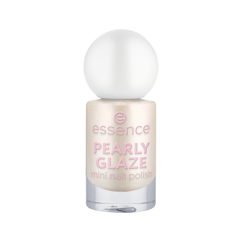 Лак для ногтей ESSENCE PEARLY GLAZE мини с перламутровым сиянием тон 16