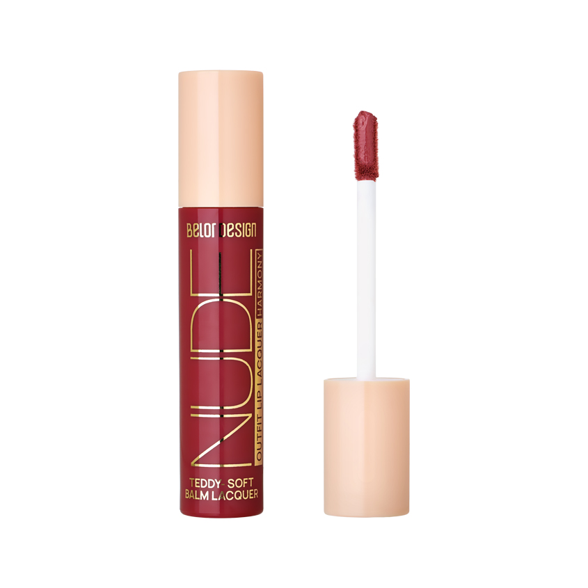 Блеск для губ BELORDESIGN NUDE HARMONY OUTFIT LIP лаковый, тон 26