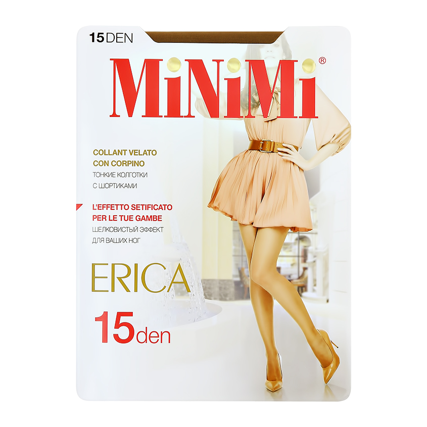 цена Колготки женские MINIMI ERICA 15 den Daino р-р 2