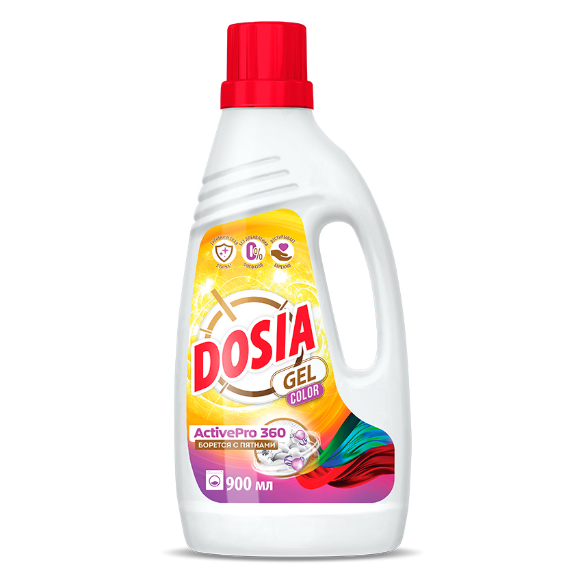 

Средство жидкое для стирки DOSIA Color 900 мл