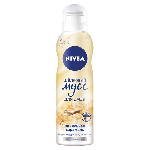 

Мусс для душа NIVEA Ванильная карамель 200 мл