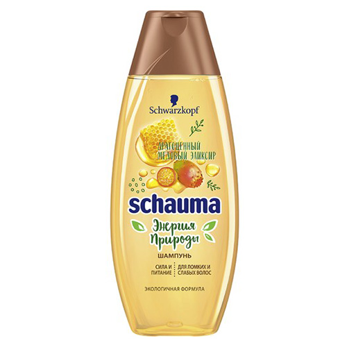 

Шампунь для волос SCHAUMA NATURE MOMENTS Медовый эликсир 400 мл