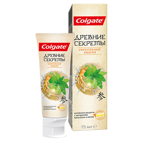 

Паста зубная COLGATE ДРЕВНИЕ СЕКРЕТЫ Укрепление эмали 75 мл