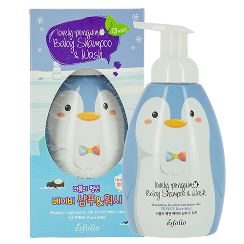 

Шампунь и гель для душа детский ESFOLIO LOVELY PENGUIN 430 мл