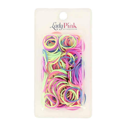 

Набор резинок LADY PINK box 100 шт
