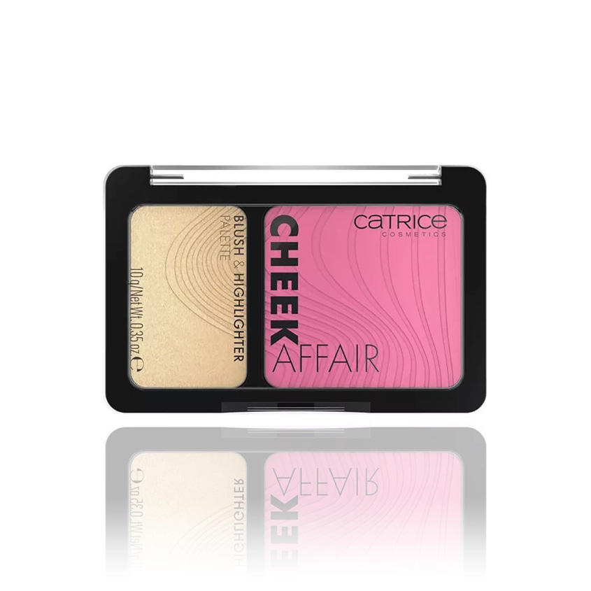 цена Палетка для лица CATRICE CHEEK AFFAIR Blush & Highlighter тон 010