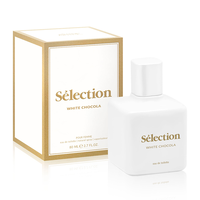 Туалетная вода SELECTION white chocolaжен. 80 мл туалетная вода женская selection white chocola 80 мл art parfum 9550334