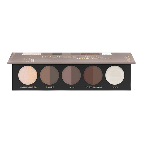 

Палетка для макияжа бровей CATRICE PROFESSIONAL BROW PALETTE тон 010 light to medium тени, хайлайтер, воск