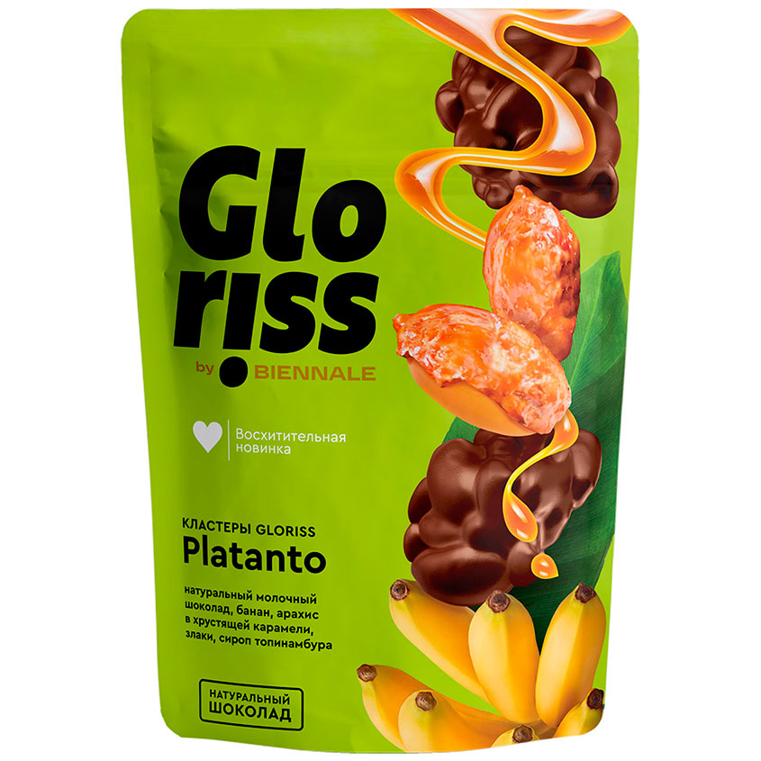 

Конфеты глазированные GLORISS PLATANTO Platanto 160 г