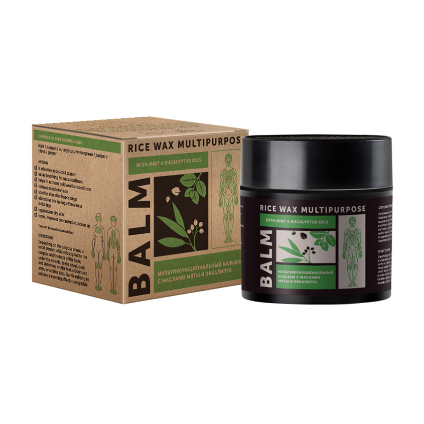 

Бальзам для тела BOTAVIKOS Мультифункциональный с маслами мяты и эвкалипта 30 г