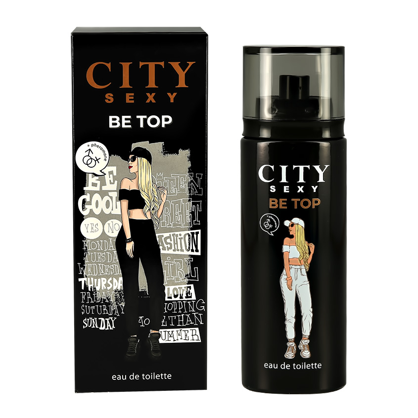 CITY SEXY Туалетная вода CITY SEXY BE TOP жен. 60 мл city sexy туалетная вода city sexy be top жен 60 мл