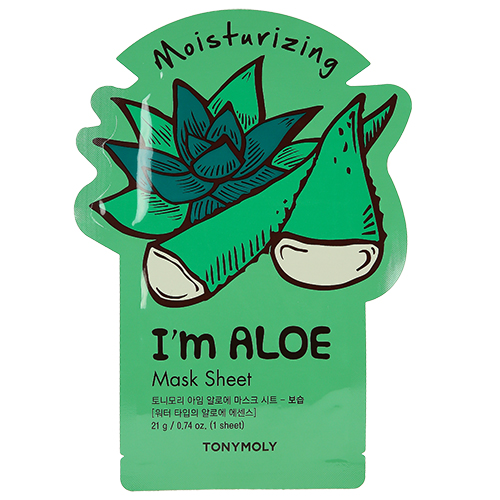 

Маска для лица TONYMOLY с экстрактом алоэ 21 г