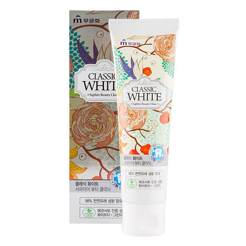 Паста зубная `MUKUNGHWA` отбеливающая с экстрактом трав 110 г