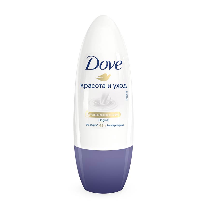 

Део-ролл жен. DOVE ORIGINAL антиперспирант 50 мл