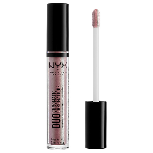 Блеск для губ `NYX PROFESSIONAL MAKEUP` DUO CHROMATIC тон 08 the new normal