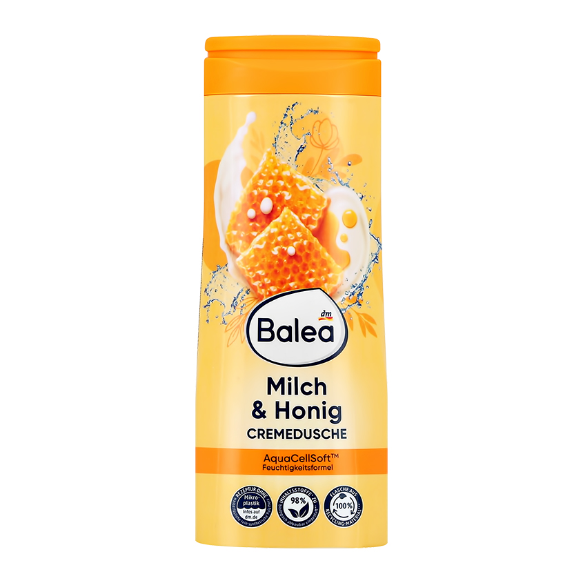 BALEA Крем-гель для душа BALEA Honey & milk 300 мл hanuta riegel milch