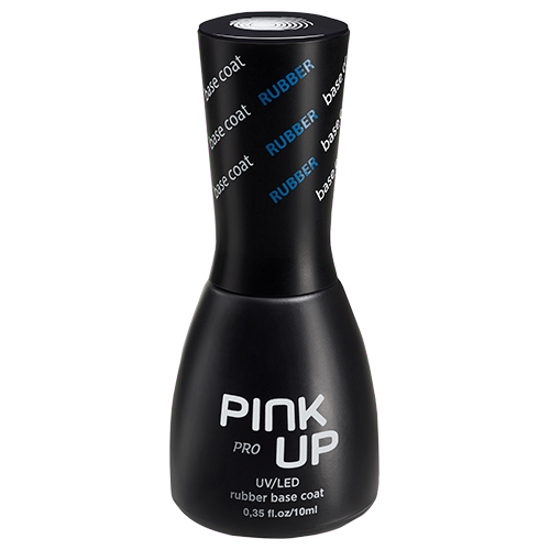 

Выравнивающая база для ногтей UV/LED PINK UP PRO rubber base coat каучук 10 мл
