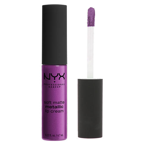 Помада для губ `NYX PROFESSIONAL MAKEUP` SOFT MATTE METALLIC LIP CREAM тон 08 Seoul металлик жидкая