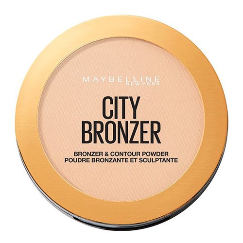 Пудра компактная для лица `MAYBELLINE` CITY BRONZER бронзирующая тон 100