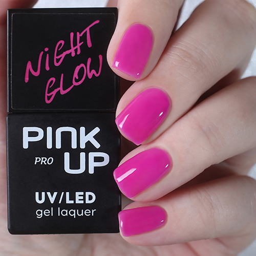 Гель-лак для ногтей UV/LED `PINK UP` `PRO` NIGHT GLOW тон 09 10 мл