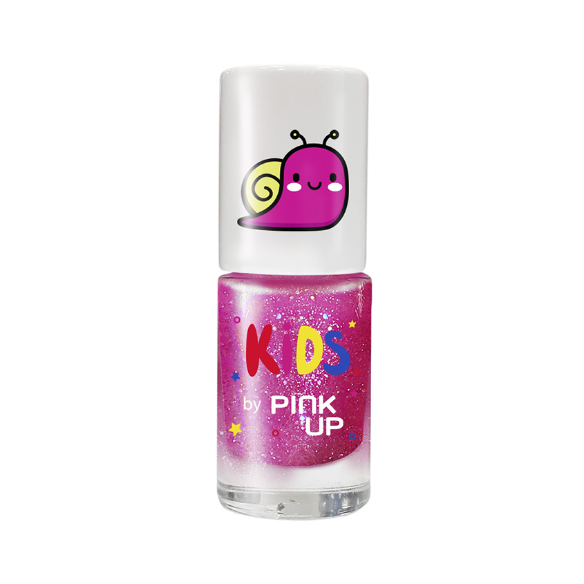 Детский лак для ногтей `PINK UP` `KID`S` на водной основе тон 13 5 мл
