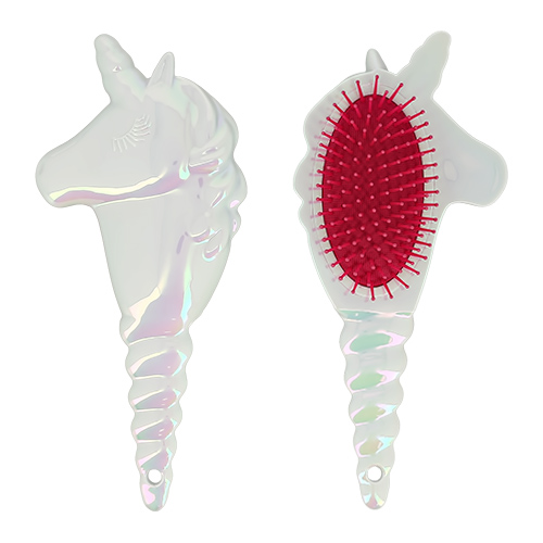 

Расческа для волос LADY PINK UNICORN перламутровая белая