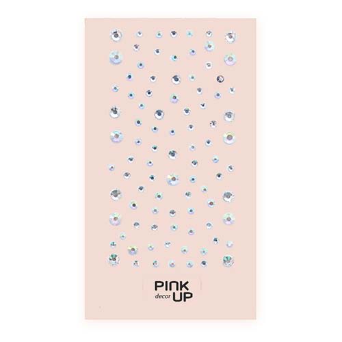 

Кристаллы для ногтей PINK UP DECOR 3D переводные тон 791