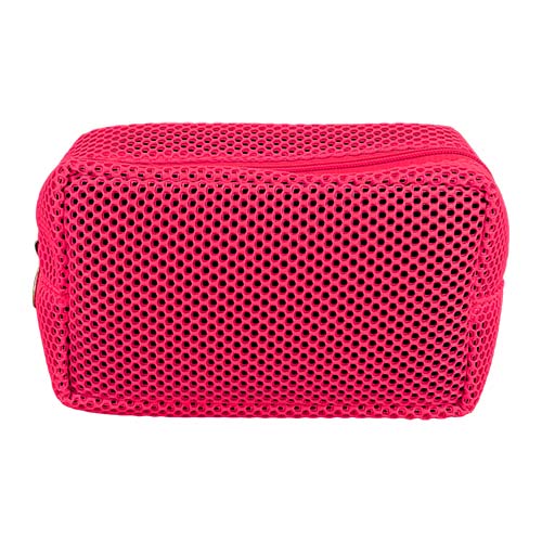 

Косметичка из меша LADY PINK малиновая