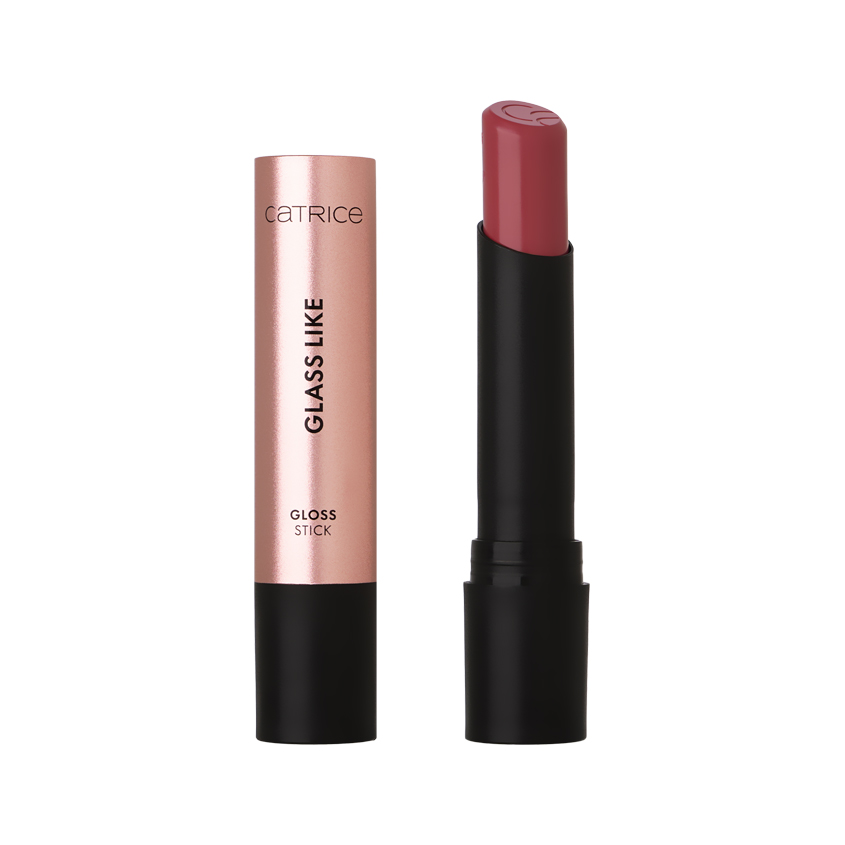 Помада для губ CATRICE GLASS LIKE с глянцевым финишем тон 30 Talk hibiscus to me