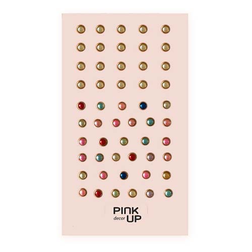 

Кристаллы для ногтей PINK UP DECOR 3D переводные тон 792