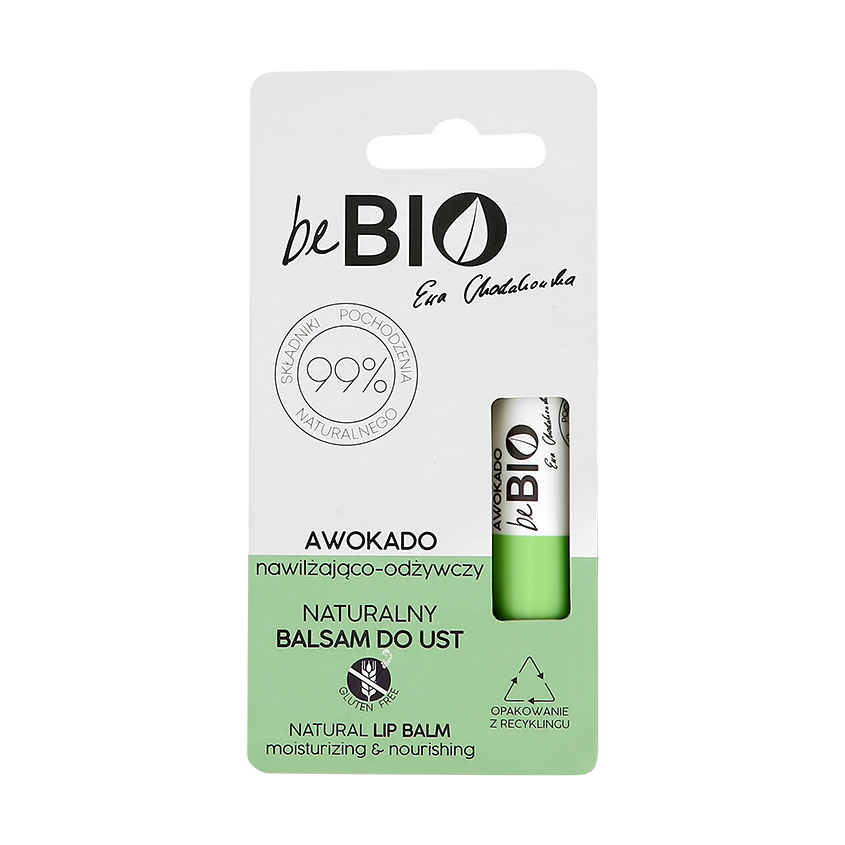 Бальзам для губ `BEBIO` Авокадо (питательный) 5 г