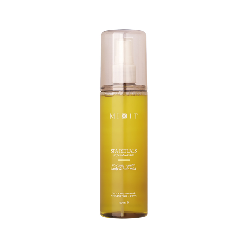 Мист для тела и волос MIXIT SPA RITUALS PERFUMED COLLECTION парфюмированный с ароматом теплой ванили 150 мл