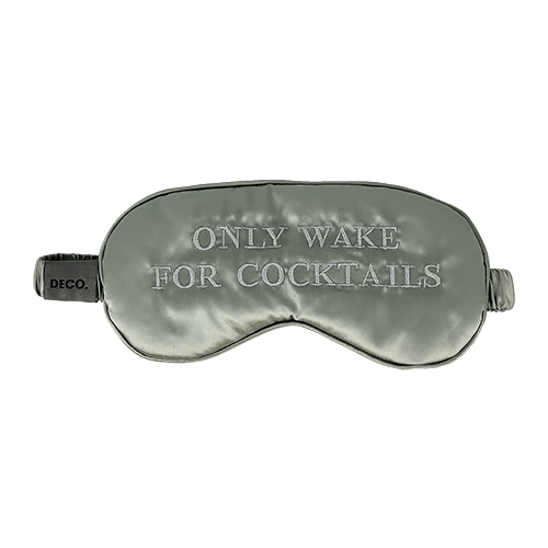 

Маска для сна и путешествий DECO. wake for coctails
