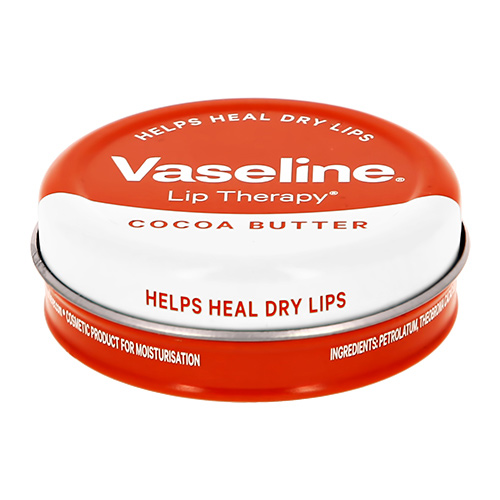 

Бальзам для губ VASELINE LIP THERAPY с маслом какао в баночке 20 г