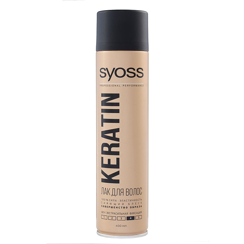 

Лак для волос SYOSS KERATIN Экстрасильная фиксация 400 мл