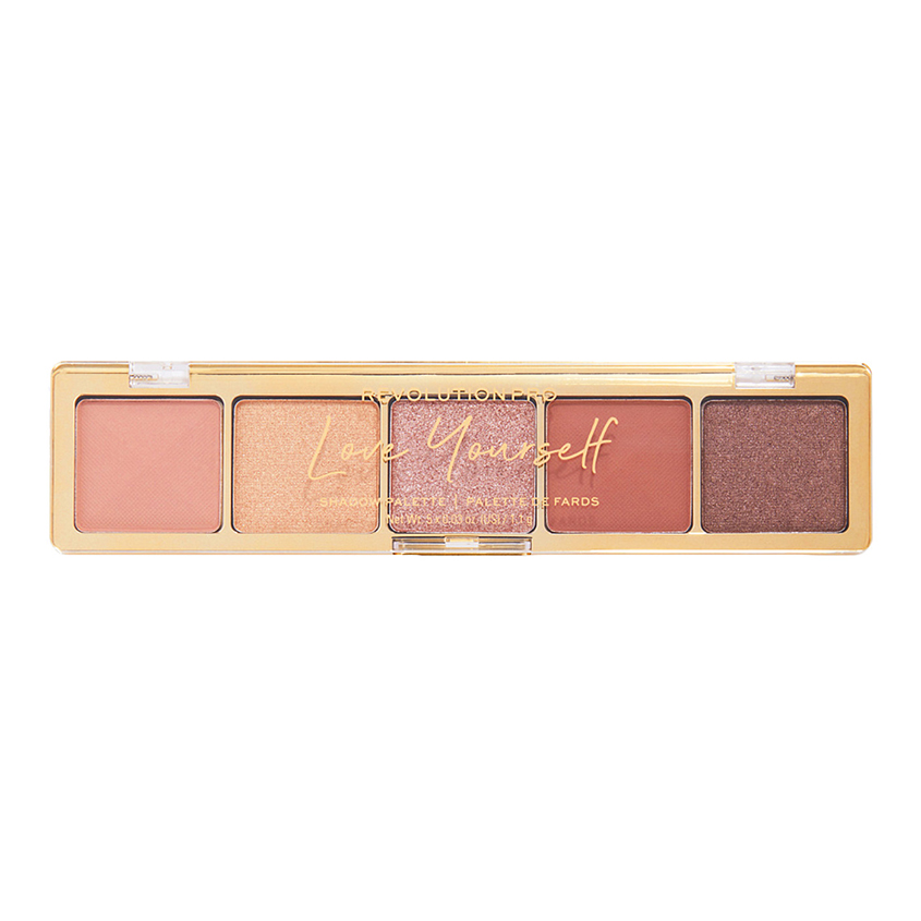 Палетка теней для век REVOLUTION REVOLUTION PRO GLAM PALETTE тон Love Yourself палетка теней для век revolution pro glam love yourself 5 5 г