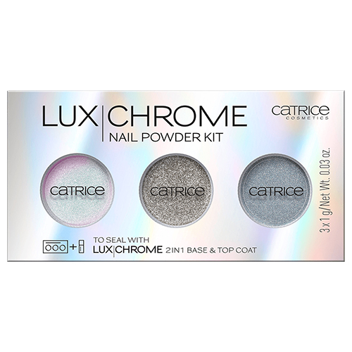 

Втирка для ногтей CATRICE LUXCHROME 3 шт