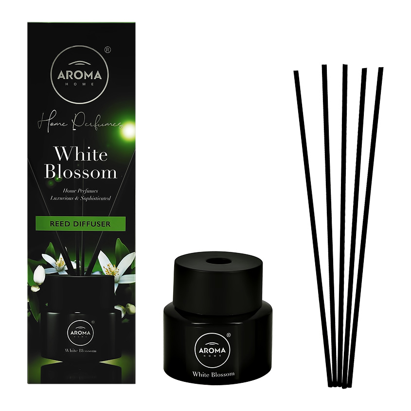 

Интерьерные духи AROMA HOME BLACK Белое цветение 100 мл