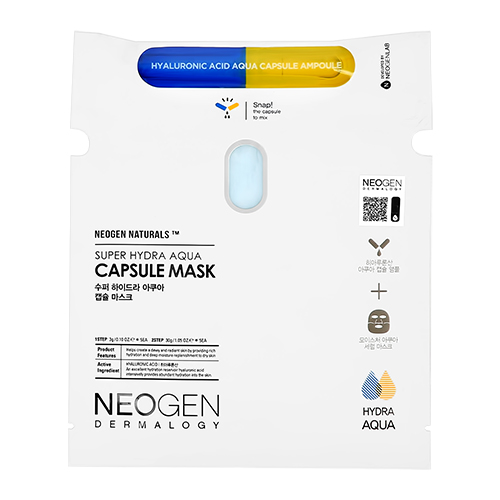 

Маска для лица + капсула NEOGEN для супер увлажнения 30 г + 3 г
