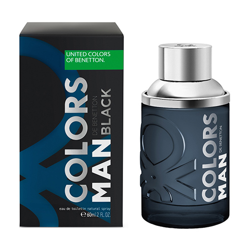 

Туалетная вода BENETTON COLORS MAN BLACK муж. 60 мл