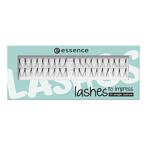 

Накладные ресницы ESSENCE LASHES TO IMPRESS 01 single lashes