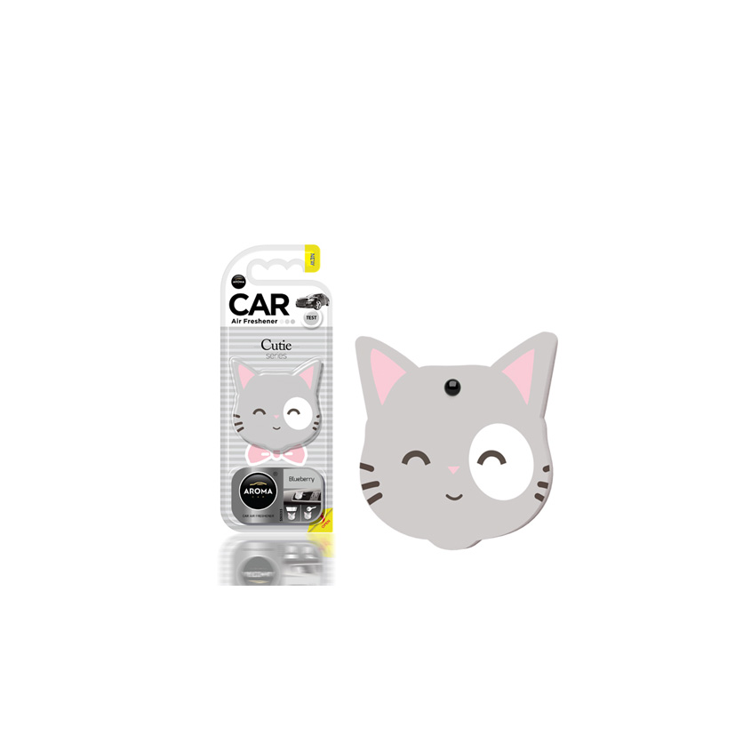 

Ароматизатор для машин AROMA CAR CUTIE CAT Blueberry 10,5 г