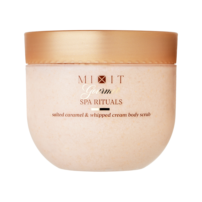 Скраб для тела MIXIT SPA RITUALS GOURMET парфюмированный с ароматом соленой карамели и взбитых сливок 300 г
