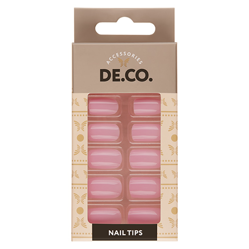 

Набор накладных ногтей DECO. VIVID sweet lilac 24 шт+ клеевые стикеры 24 шт