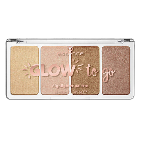 Палетка хайлайтеров для лица `ESSENCE` GLOW TO GO