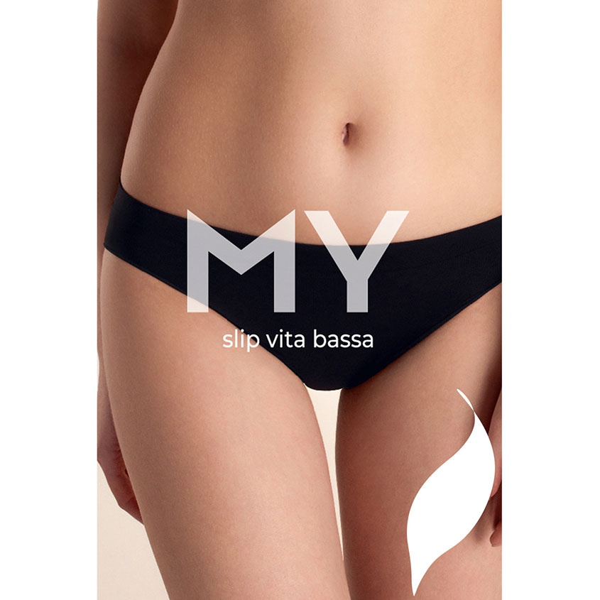 

Трусы женские MIREY MY слип с заниженной талией из микрофибры белый, 48/50 L/XL