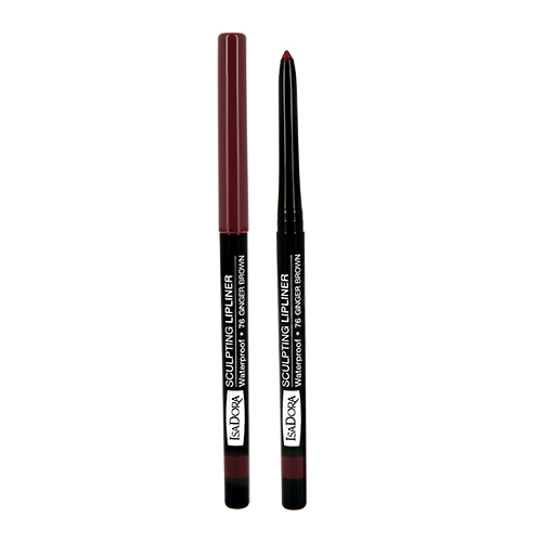 

Карандаш для губ ISADORA SCULPTING LIPLINER WATERPROOF тон 76 водостойкий