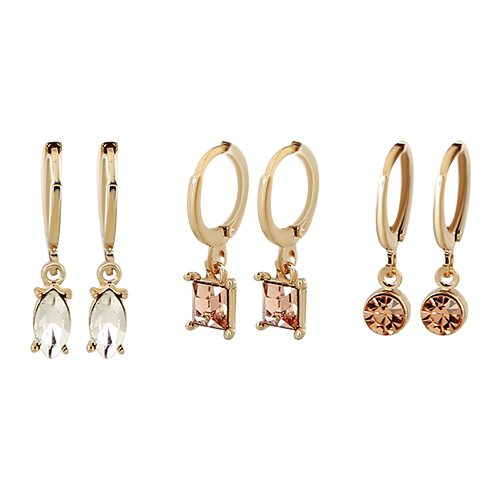 

Набор серег LADY PINK MUST HAVE 3 пары